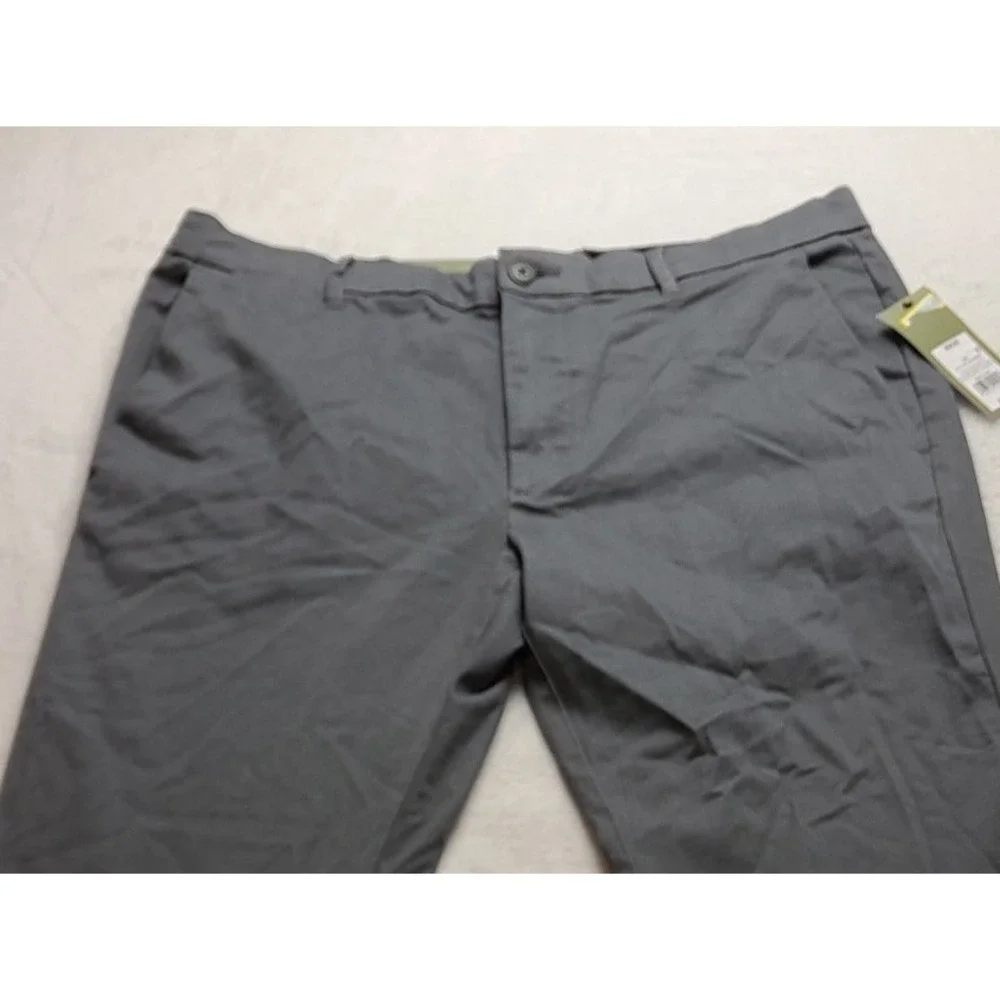 Goodfellow & Co Men's Comfort Wear Chino Pants Gray Slim Fit 36x30 Stretch New